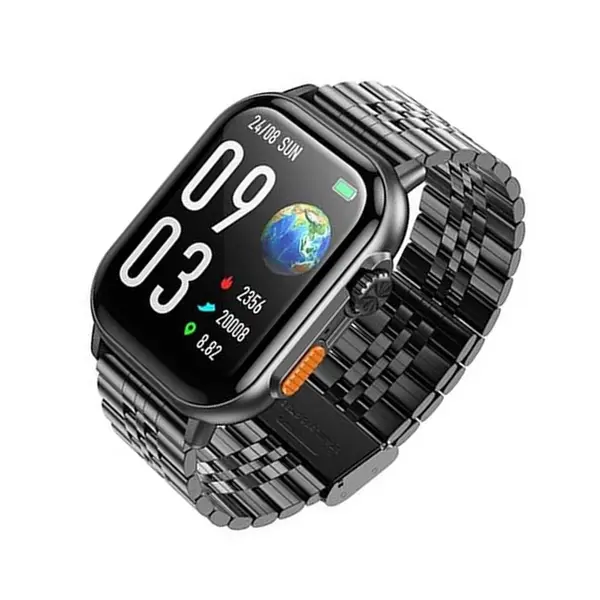 Hoco DYD02 4G Calling Smart Watch – Color: Black – View 2