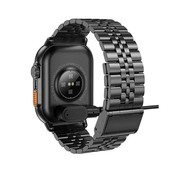 Hoco DYD02 4G Calling Smart Watch – Color: Black – View 3