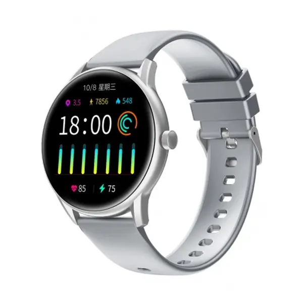 WiWU SW04 Waterproof Smart Watch – Color: Silver – View 1