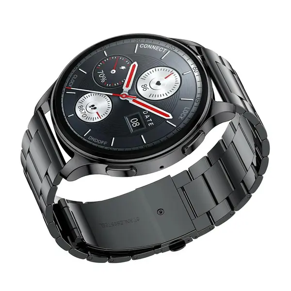 Amazfit Pop 3R Metalic AMOLED Smartwatch – Color: Black – View 3