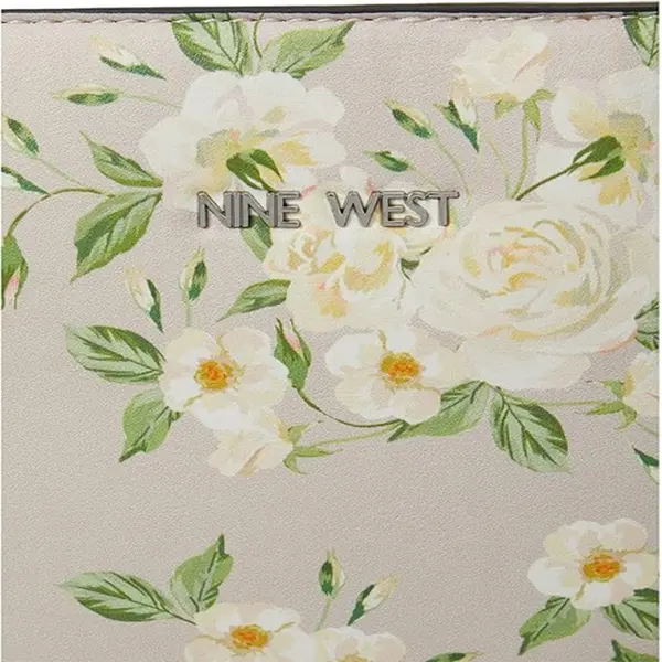 Nine West Peetra Peony Floral Shopper Shoulder Bag – View 3
