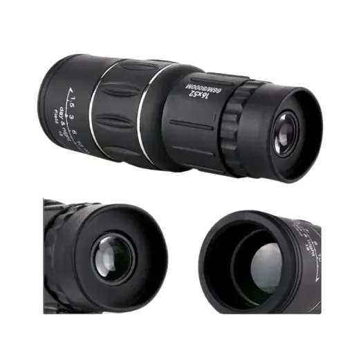 MiluoTech 16x52 Monocular Telescope Binocular 60M-8000M Field of View – View 2