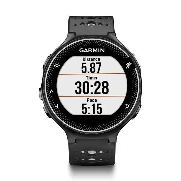 Garmin Forerunner 235 GPS Smartwatch – Color: Black – View 2