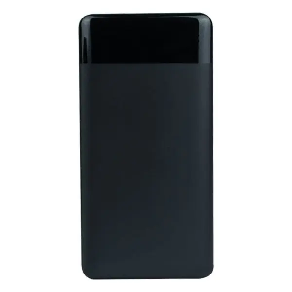 HOCO J72 10000mAh Dual USB LED Battery Indicator Intelligent Power Bank – Color: Black – View 2