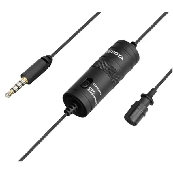 Boya BY-M1 Original Lavalier Omnidirectional Microphone – View 2