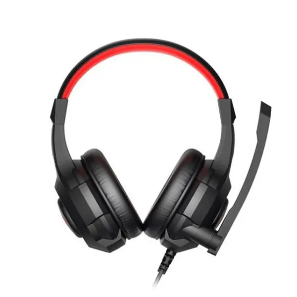 Havit HV-H2031D 3.5m Gaming Wired Headphone – Color: Red – View 2