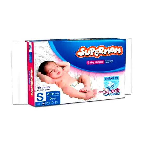 Supermom Belt Diaper 4-8 kg For Comfort System Baby Diaper – Quantity: 0-5 pcs – View 1