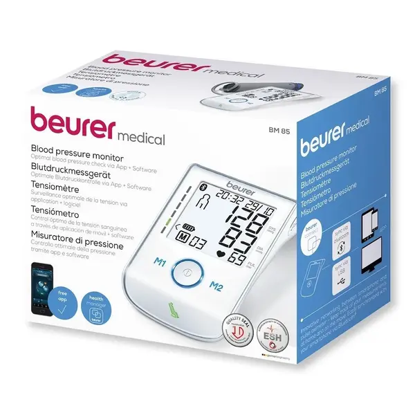 Beurer BM-85 Bluetooth Blood Pressure Monitor with Resting Indicator – View 9
