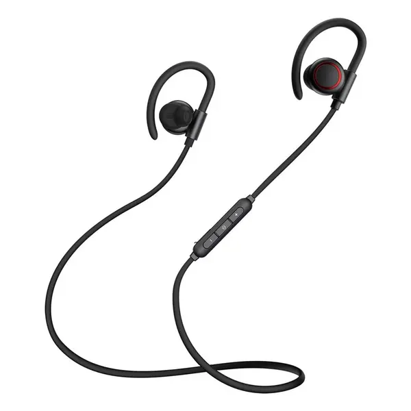 Baseus Encok S17 Wireless Bluetooth Sports Earphone – Color: Black – View 2