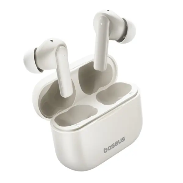 Baseus Bowie E17 True Wireless Earbuds With Dual Mic – Color: White – View 2