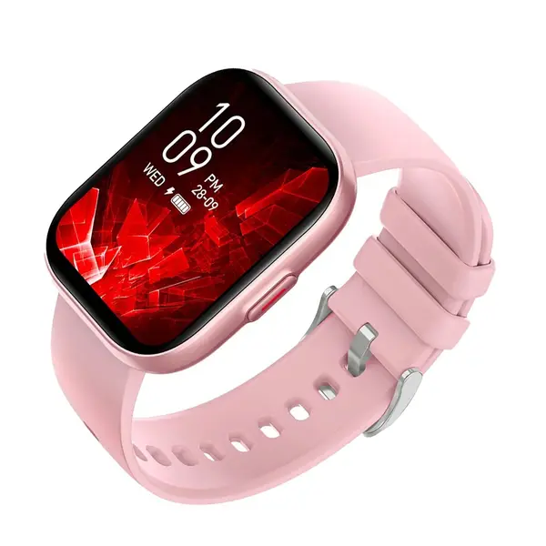 COLMI P68 Bluetooth Calling Smart Watch – Color: Pink – View 3