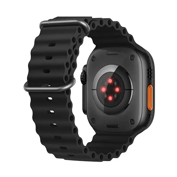 Wiwu SW01 Ultra Bluetooth Calling Smart Watch – Color: Black – View 3