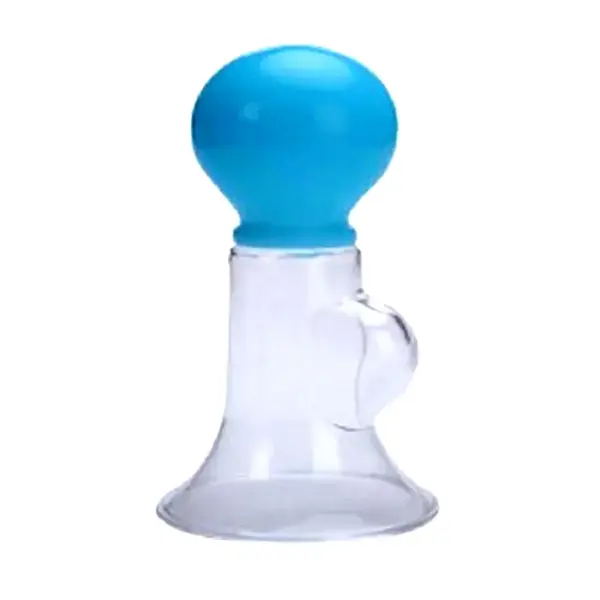 Farlin BF 638P Manual Multicolor Breast Pump for mother – Color: Blue – View 1