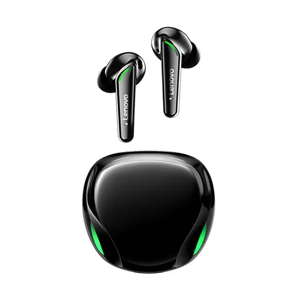  Lenovo XT92 True Wireless Gaming Earbuds – Color: Black – View 3