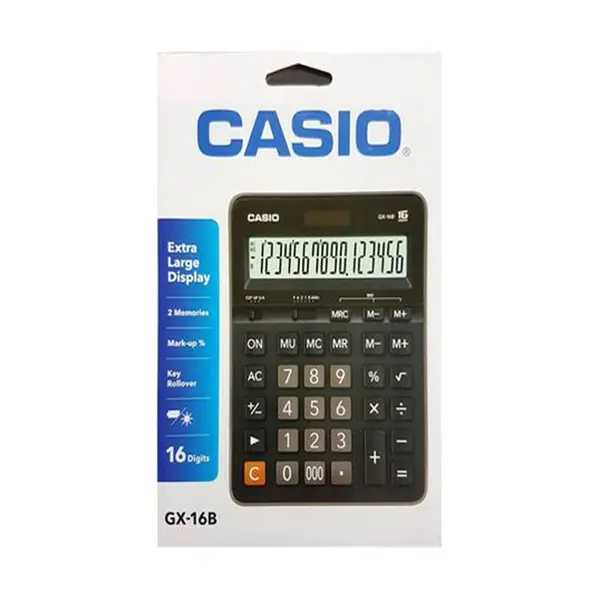 CASIO GX-16B Reliable Accuracy With A Large Display Desktop Calculator – View 4