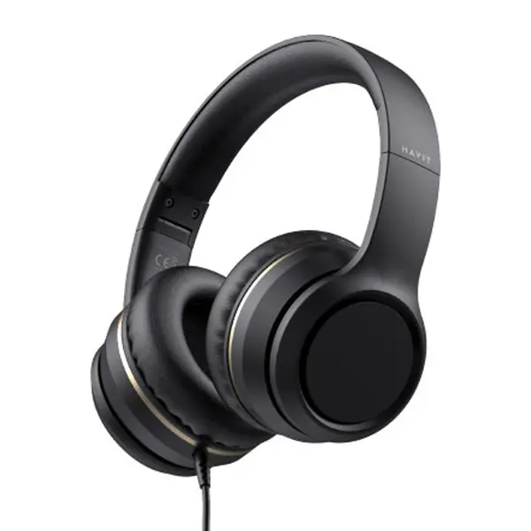 HAVIT H226D Single Jack 3.5mm Stereo Wired Headphone – View 1