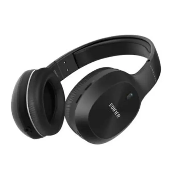 Edifier W600BT Bluetooth Over-Ear Stereo Headphones  – Color: Black – View 2