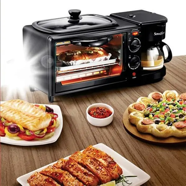 Electric 3 in 1 Household Multifunction Pizza Maker – View 2