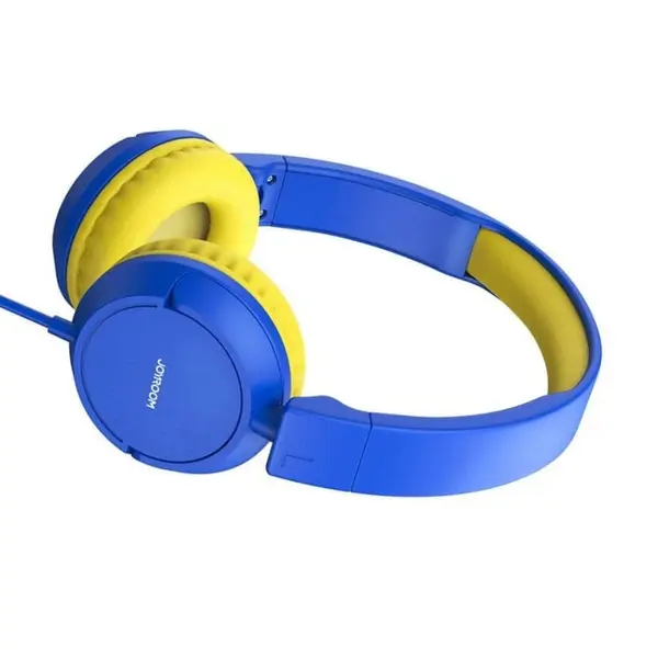 Joyroom JR-HC1 Kids Wired Headphone With Microphone – Color: Blue – View 3