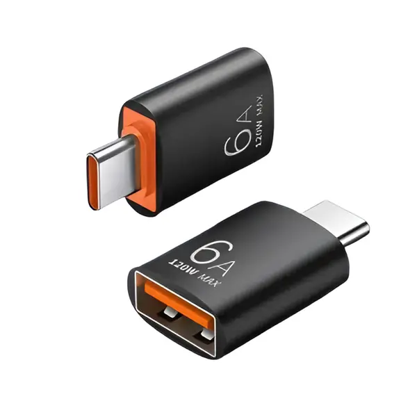 OTG10 6A 120W Type-C to USB 3.1 Super Fast Charging OTG Adapter  – View 2