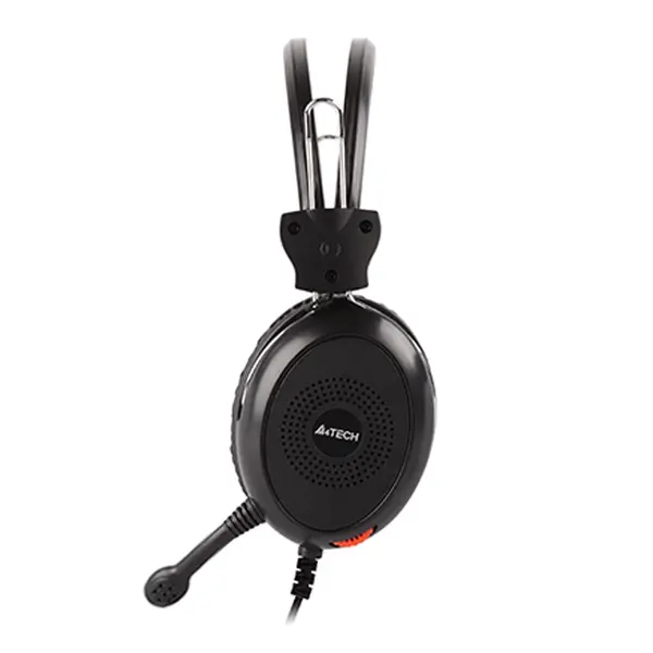 A4TECH HS30 3.5mm Wired Headphone Black – View 2