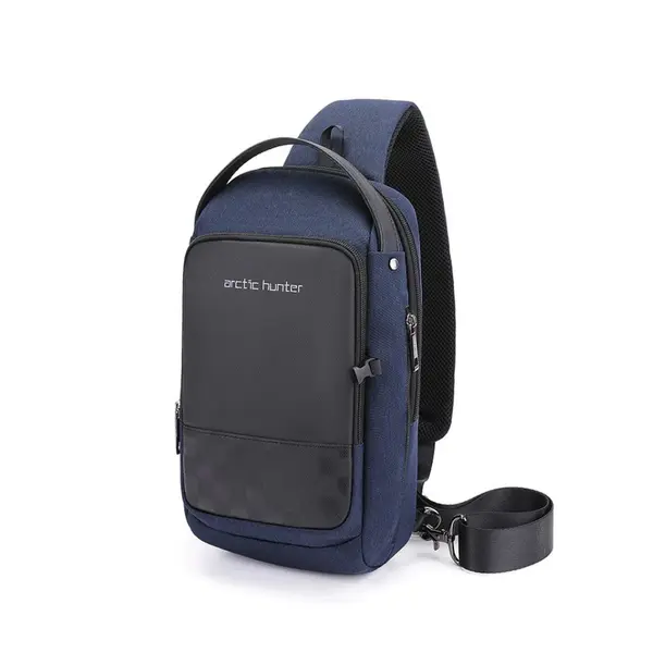 Arctic Hunter XB00105 Waterproof Cross Body Bag – Color: Blue – View 1