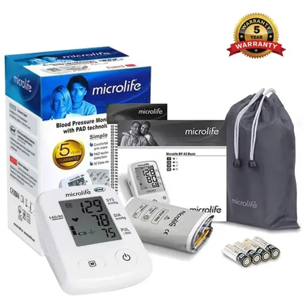 Microlife BP-A2 Classic Arm Blood Pressure Machine – View 6