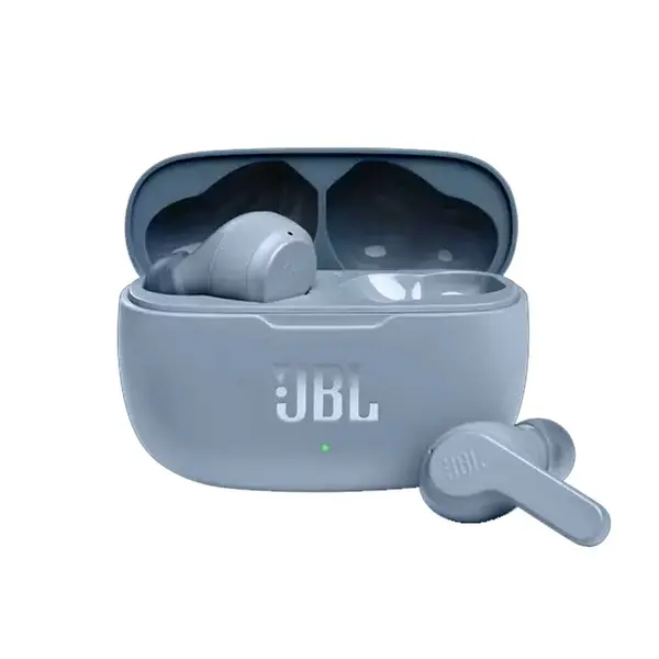 JBL Wave 200TWS True Wireless Earbuds – Color: Blue – View 1