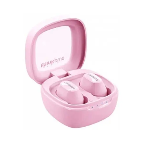 Lenovo Thinkplus XT62 True Wireless Bluetooth Earbuds – Color: Pink – View 2