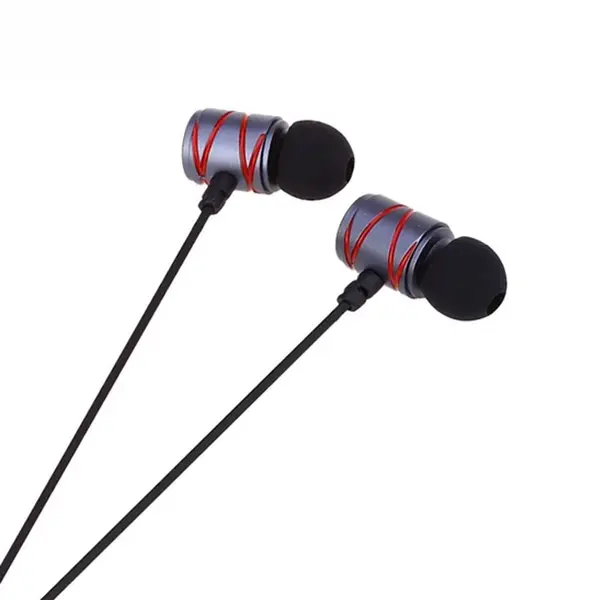 AWEI Q5I Supper Bass In Ear 3.5mm Wired Earphone – Color: Gray – View 1