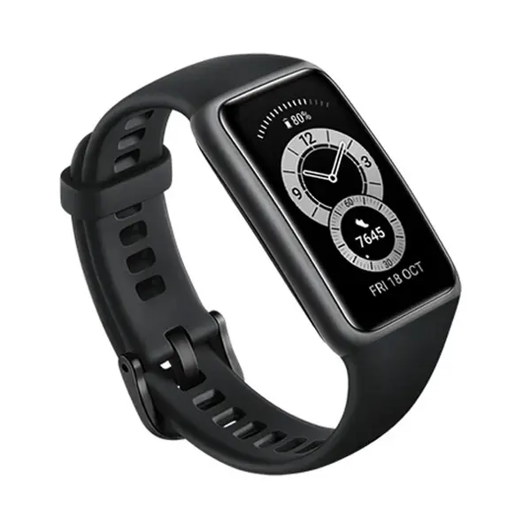 Huawei Band 6 All-Day SpO2 Monitoring Smart Band – Color: Black – View 3