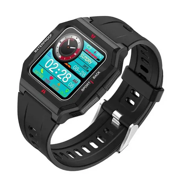 COLMI P10 IP67 Waterproof Smart Watch  – Color: Black – View 2