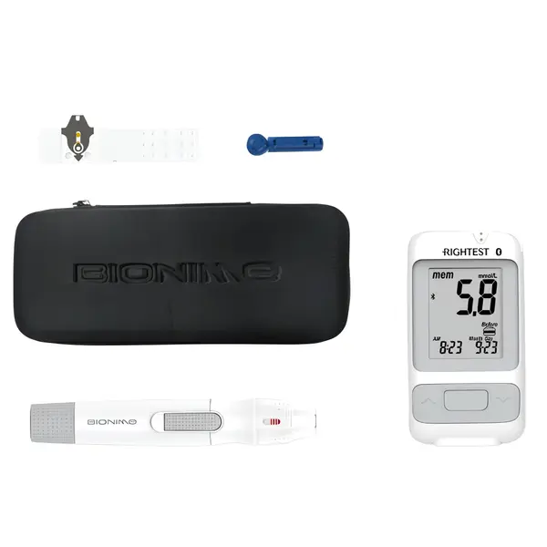 Bionime GM700SB Rightest Blood Glucose Meter with Bluetooth Connectivity – View 2