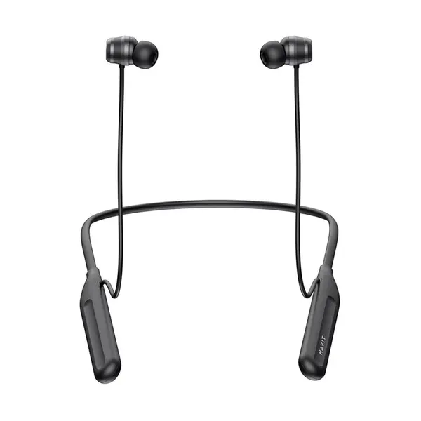 Havit E529BT Wireless Neckband Bluetooth Earphone – Color: Black – View 2