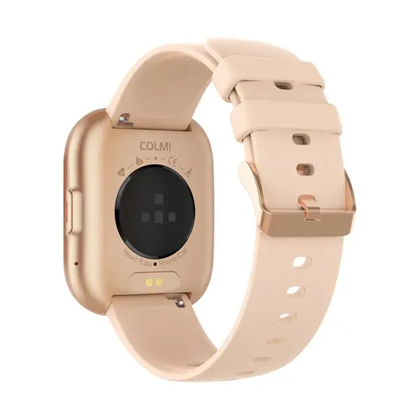 COLMI P68 Bluetooth Calling Smart Watch – Color: Gold – View 3