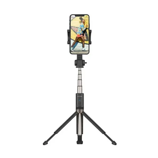 BlitzWolf BW-BS4 Tripod with Bluetooth Remote Selfie Stick – View 2