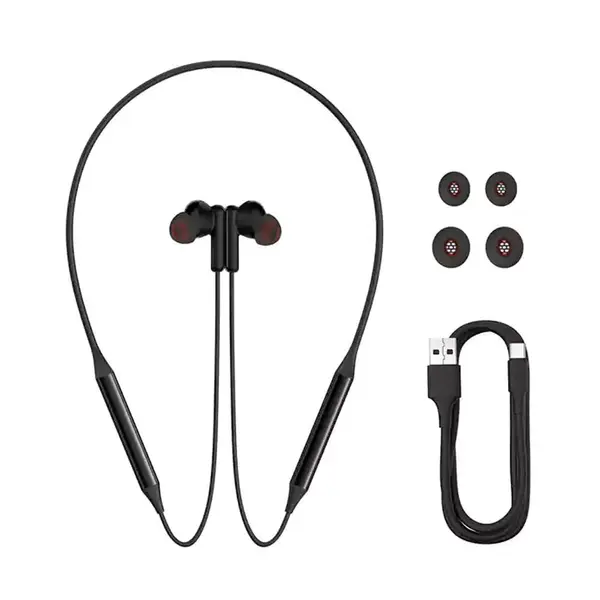 Baseus Bowie U2 Neckband Wireless Stereo Earphone – Color: Black – View 3