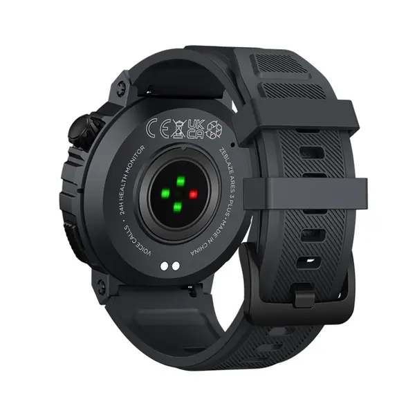 Zeblaze Ares 3 Plus BT Calling Smart Watch – Color: Black – View 3