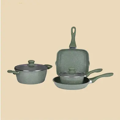 Gazi SF 2203-6C Non-Stick Kitchen Appliance Cookware Set Fry Pan – View 2