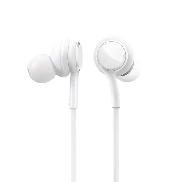 Joyroom JR-EW02 Wired Series In-Ear Wired Earbuds – Color: White – View 2