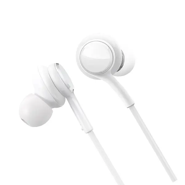 Joyroom JR-EW02 Wired Series In-Ear Wired Earbuds – Color: White – View 3