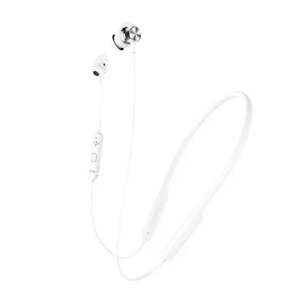 Baseus NGS12-02 Encok Neckband Wireless Bluetooth Earbuds – Color: White – View 3