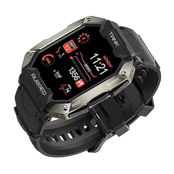 Kospet Tank M1 Pro Bluetooth Calling Smartwatch – Color: Black – View 3