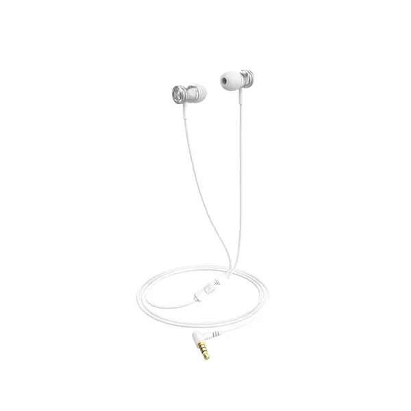 Havit HV-E303P In-Ear 3.5mm Wired Earphone – Color: White – View 1