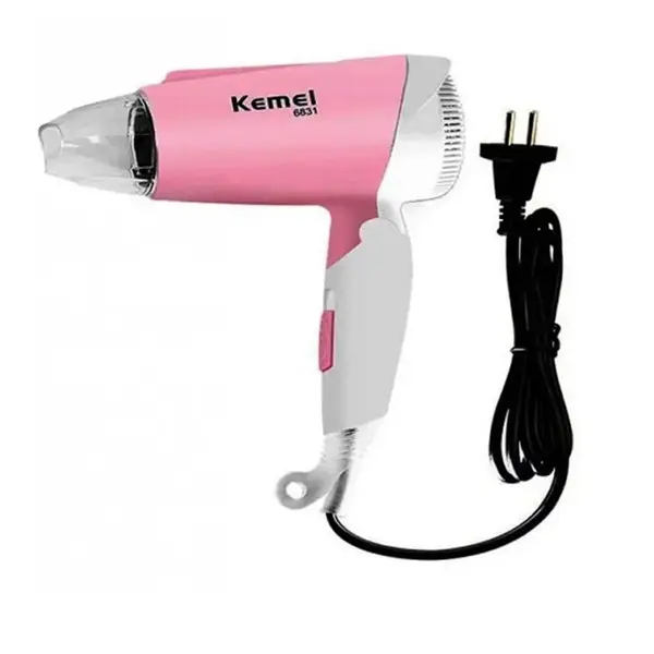 Kemei KM-6831 Essential Dry Care Foldable Hair Dryer for Women – View 1