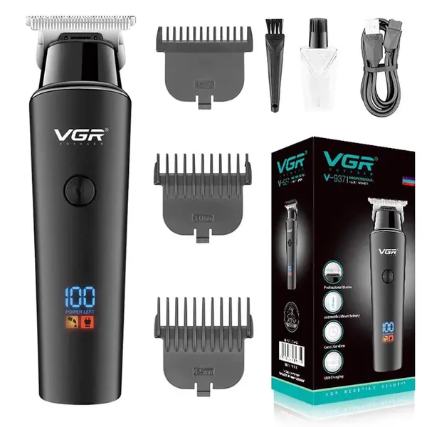 VGR V-937 Professional Rechargeable Electric Hair Trimmer – View 3