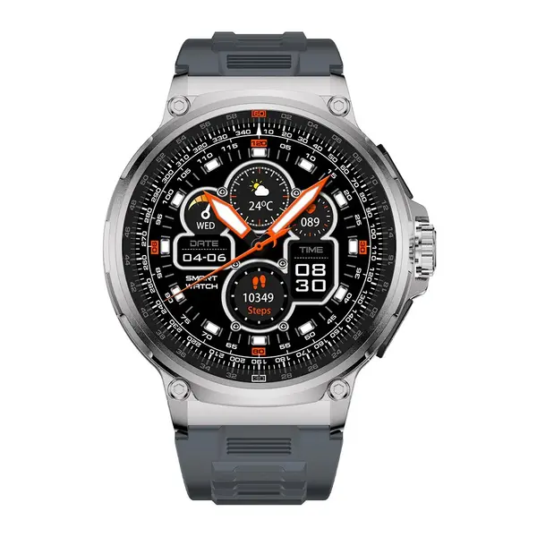 COLMI V69 IP68 Waterproof Smart Watch – Color: Silver – View 2