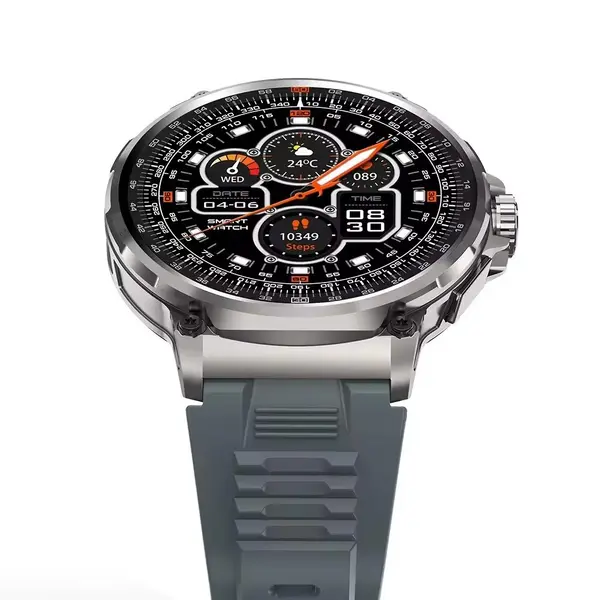COLMI V69 IP68 Waterproof Smart Watch – Color: Silver – View 3