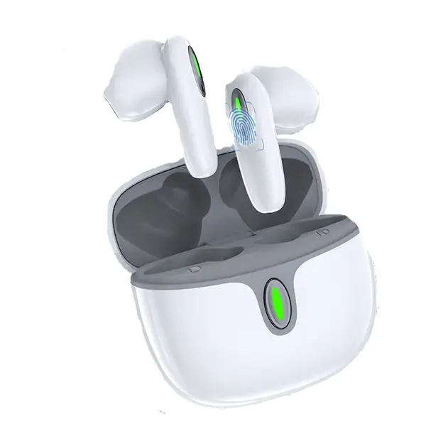 Awei T39 True Wireless Bluetooth Earbuds – Color: White – View 2