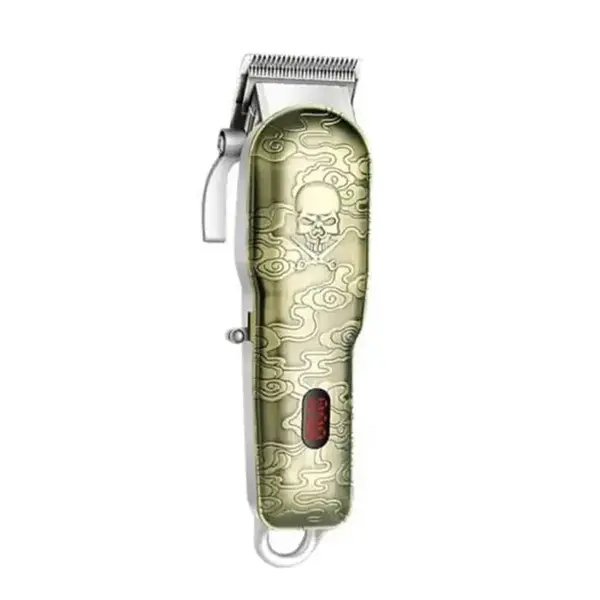 Kemei KM-227 Electric and Rechargeable Metal Body Trimmer for Men – View 1